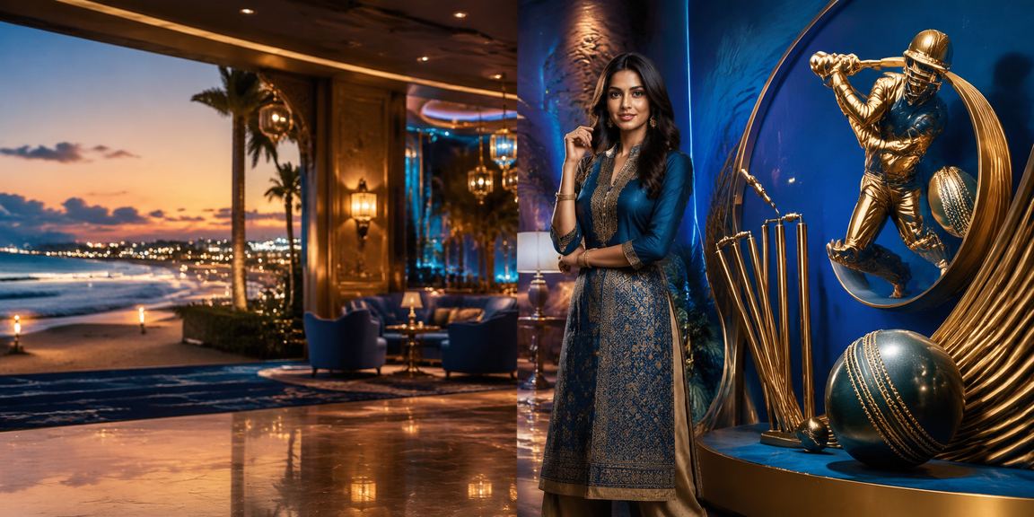 Professional live casino dealer engaging with players on 6figr platform